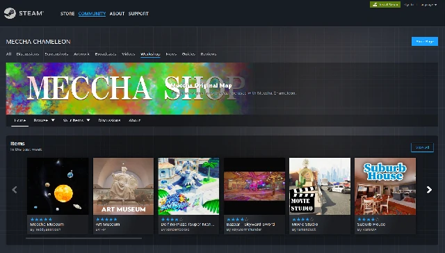 MECCHA CHAMELEON Steam Workshop, Custom Maps & FAQ